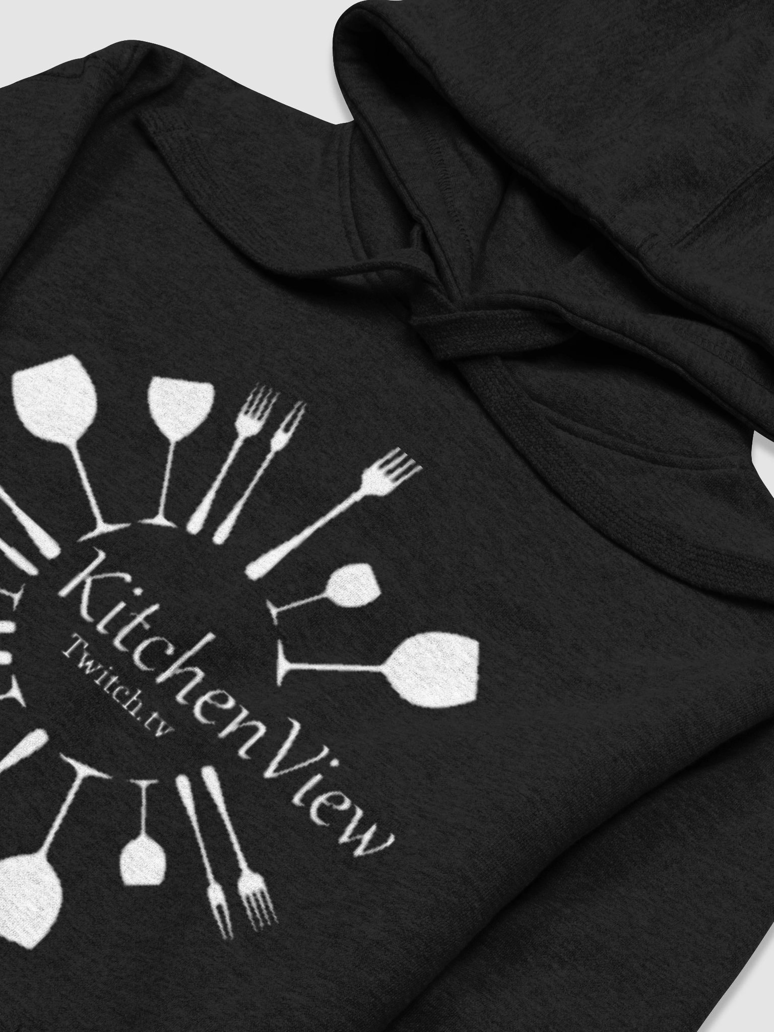 KV HOODY BLACK product image (3)