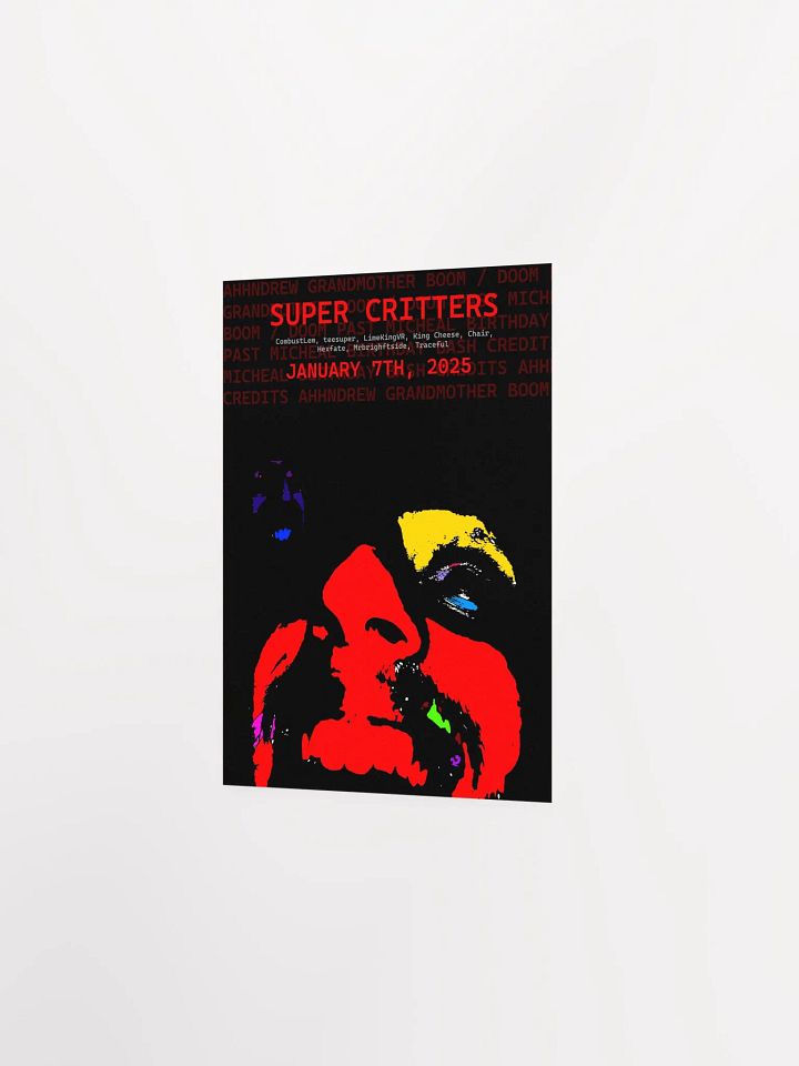 Super Critters Poster - Matte product image (2)