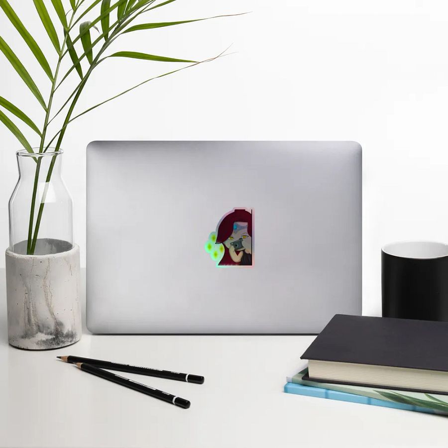 4k HOLOGRAPHIC STICKER product image (14)