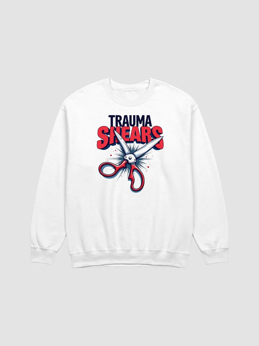Dynamic Trauma Shears Illustration Crewneck product image (3)