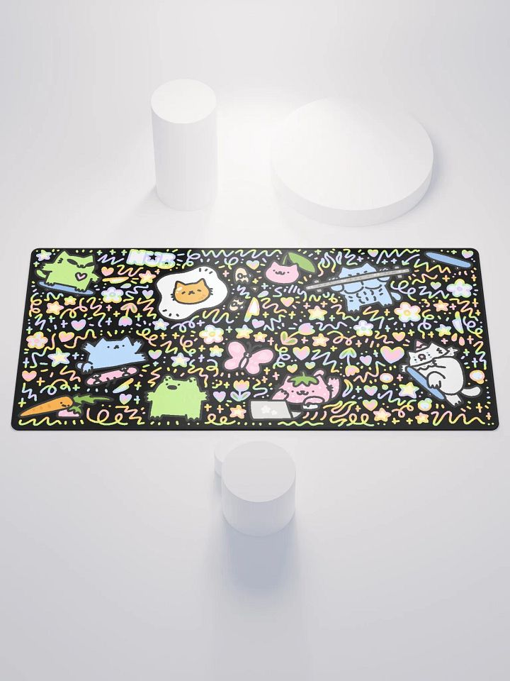 🖤𝕤𝕜𝟠 𝕔𝕚𝕥𝕪 gaming mouse pad product image (2)
