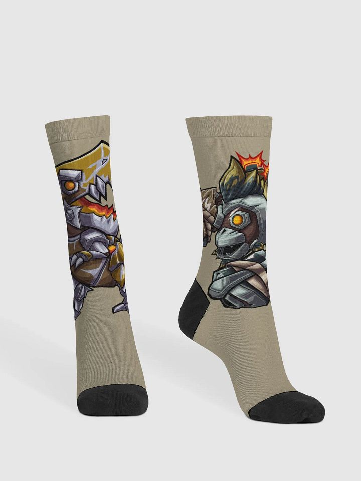 Beige Pet Battle PvP Socks product image (2)