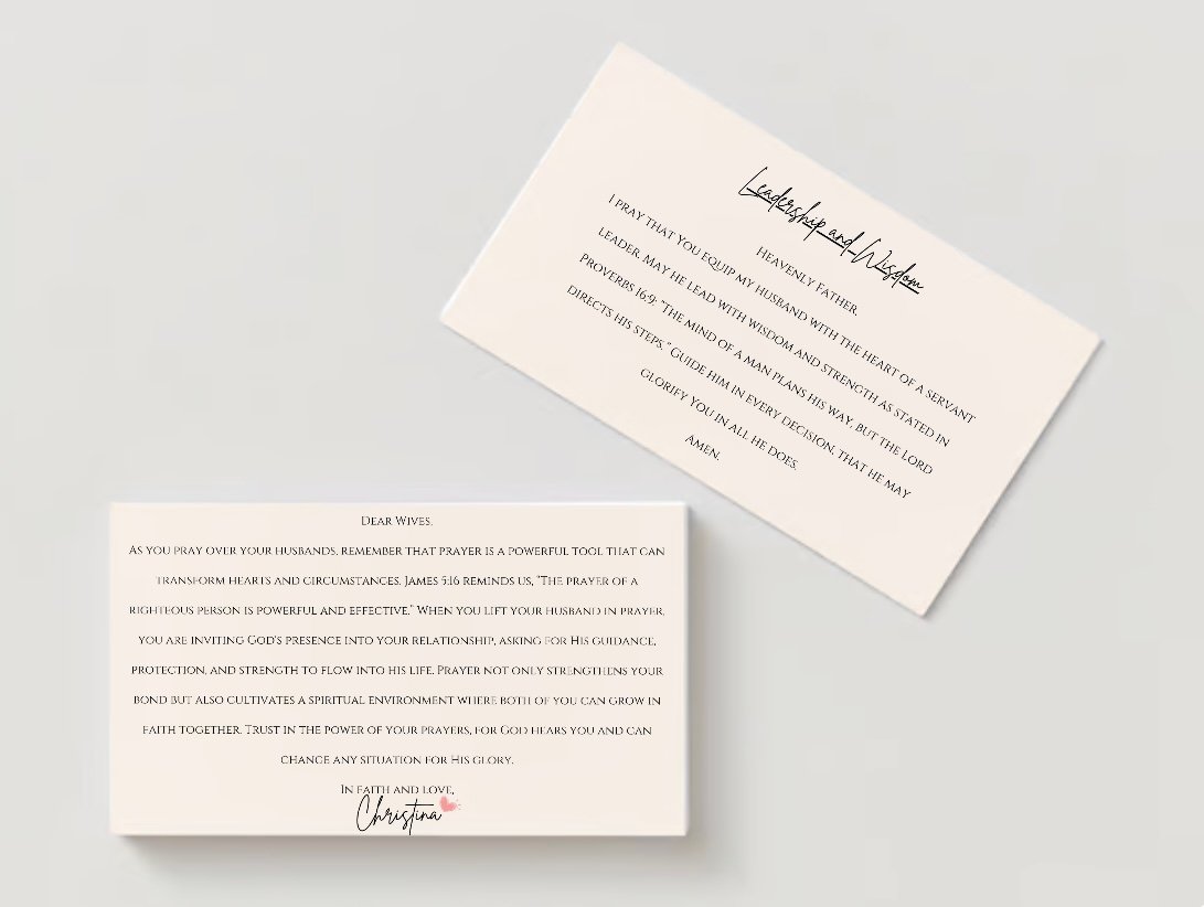 Husband Prayer Cards product image (3)