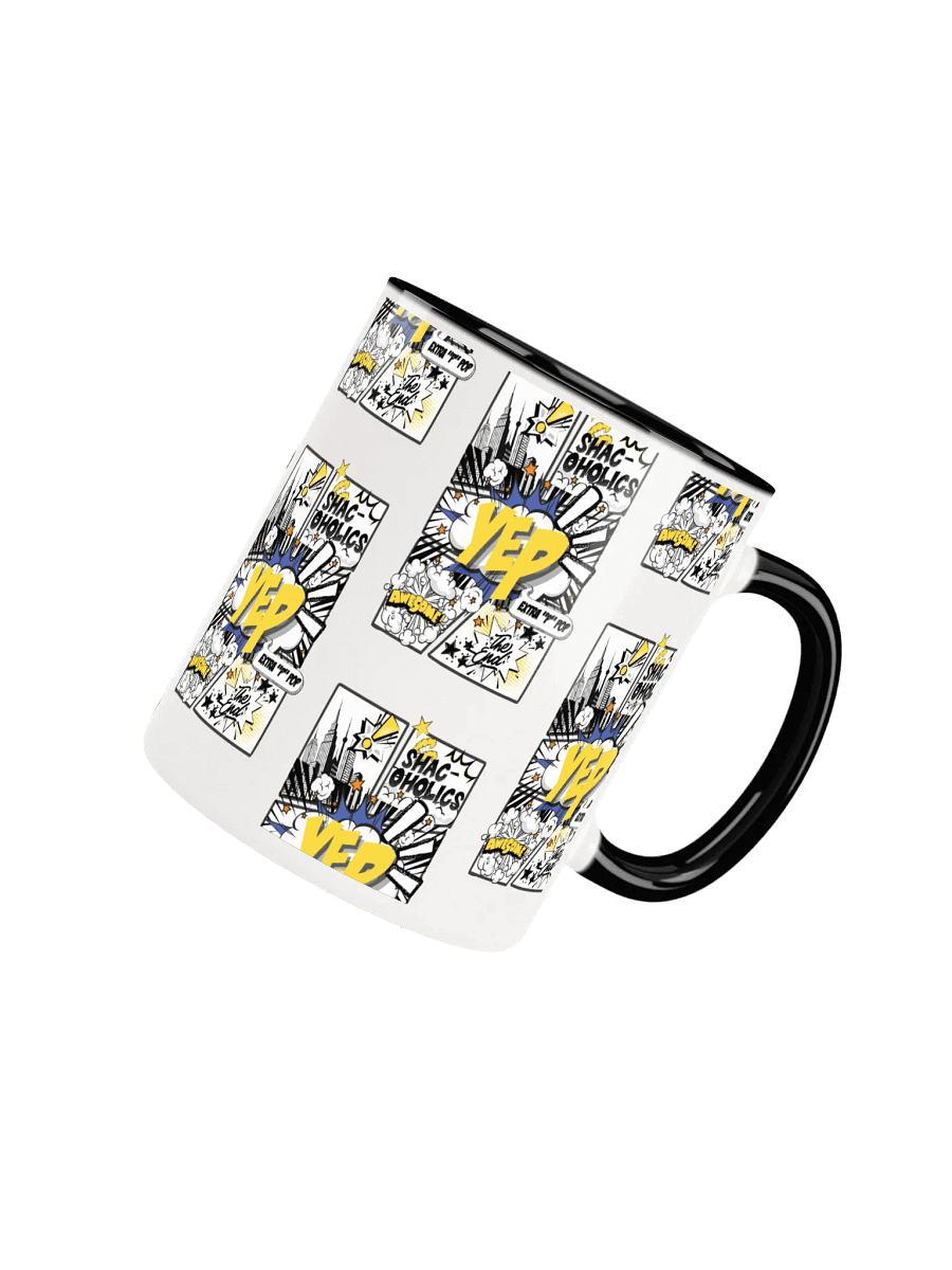 Shac-oholics Comic Blast Mug - Yellow 