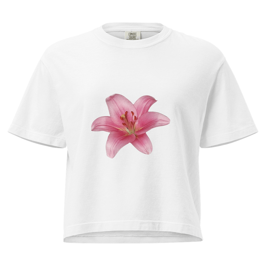 Hibiscus Heavyweight Boxy Top product image (1)