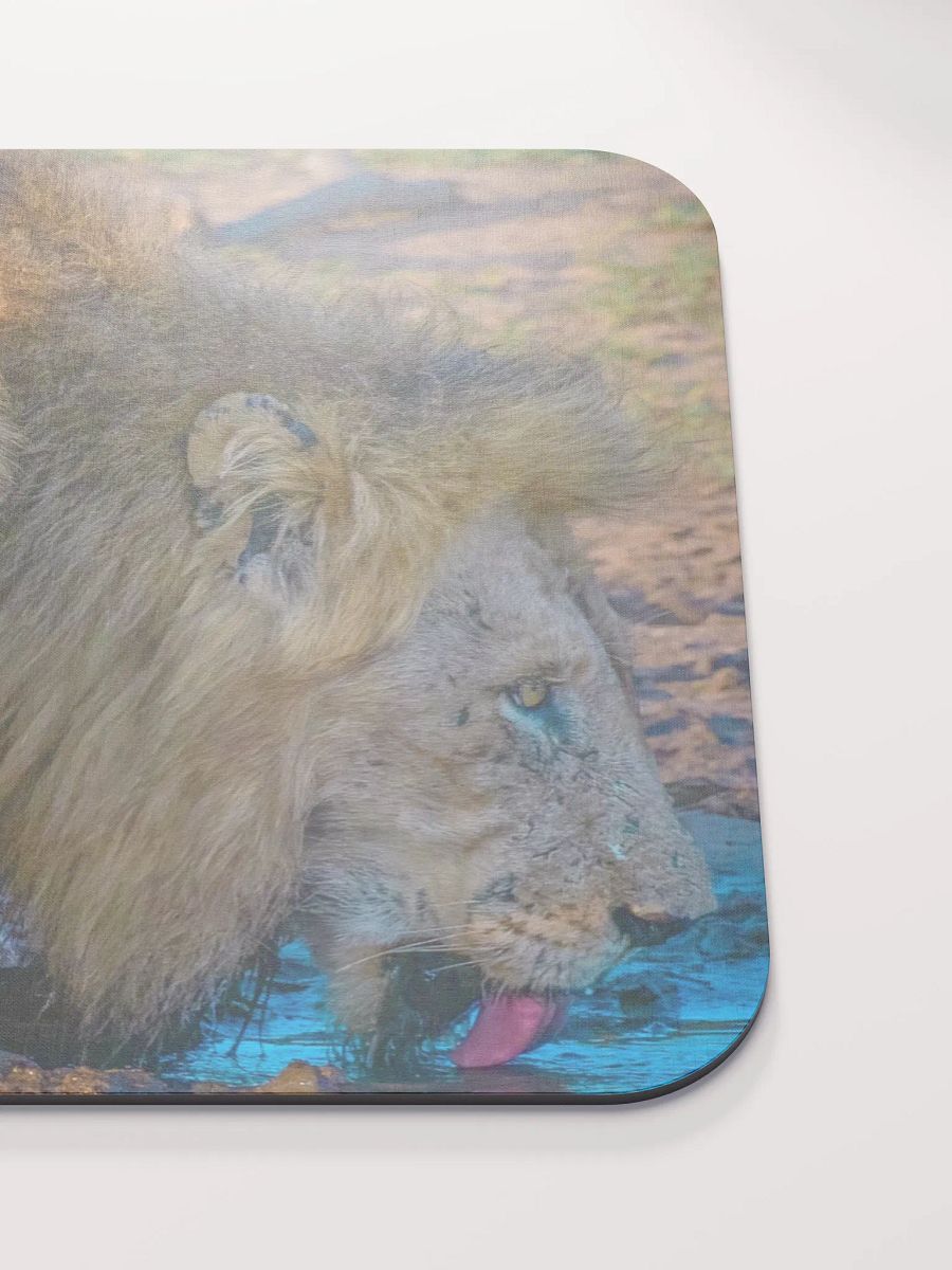 Unique mouse pad with two male lions from Kruger Park product image (5)