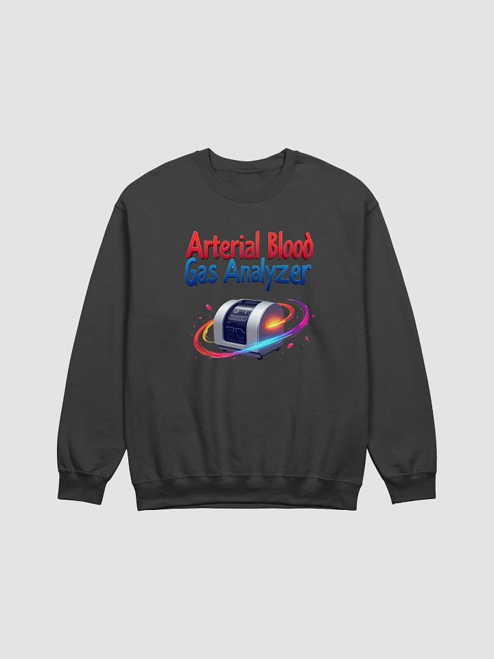 Futuristic Arterial Blood Gas Analyzer Unisex Sweatshirt product image (7)