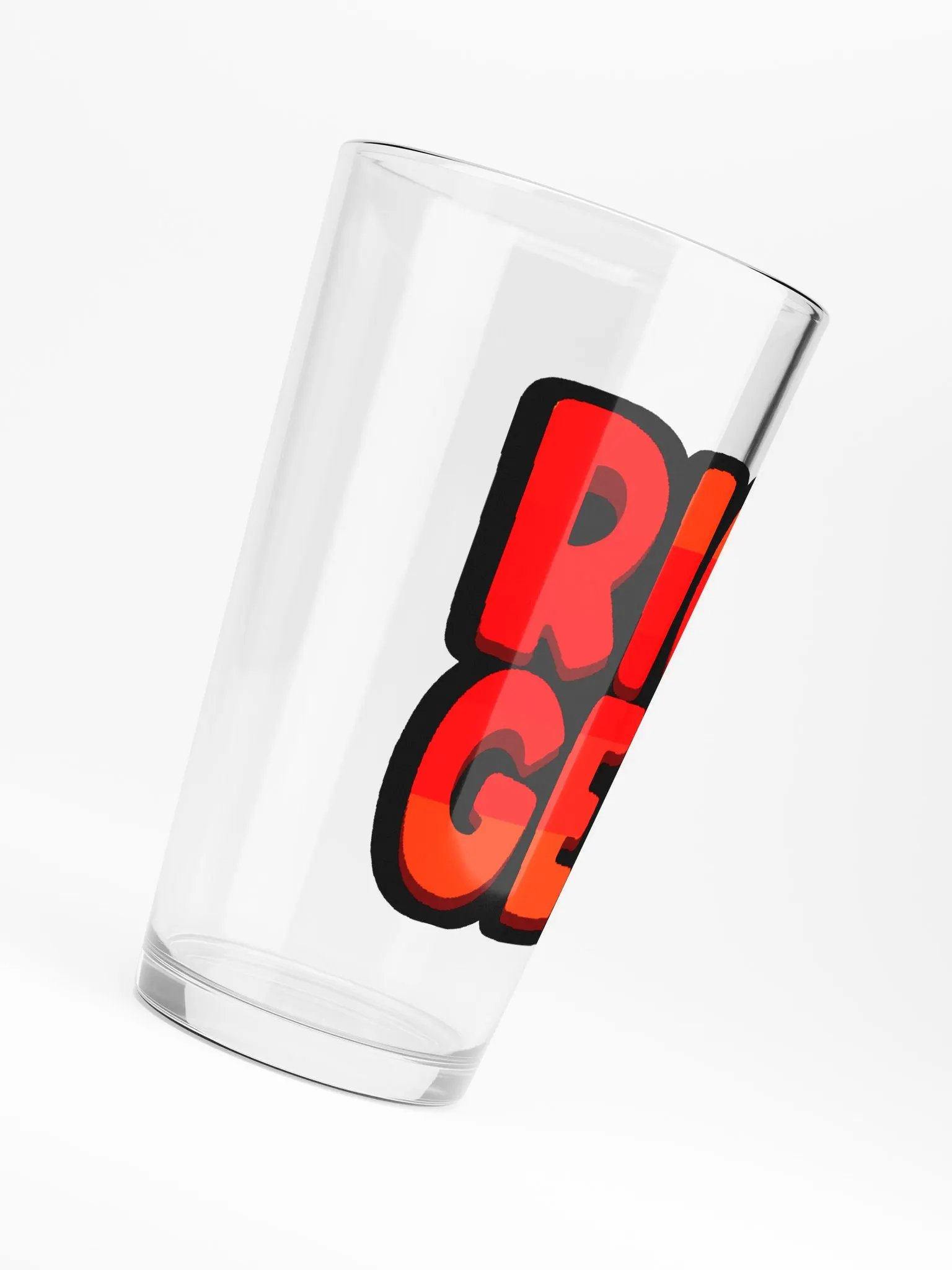 Rigged Pint Glass product image (6)