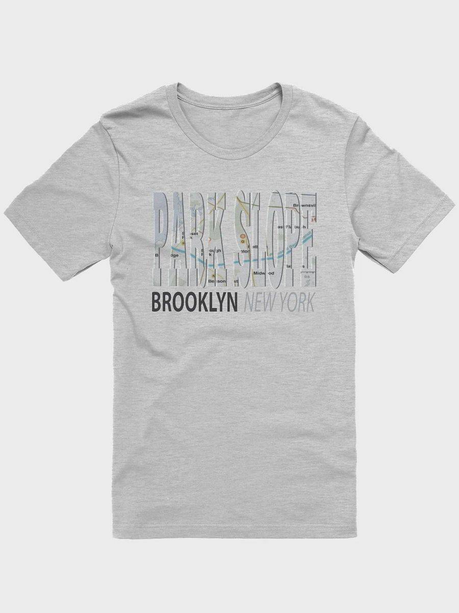 Fun Cool Park Slope Brooklyn New York with Subway Map T-Shirt product image (3)