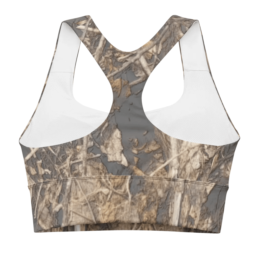 Longline Sports Bra - Dead Split - It Happennnns Camo product image (3)