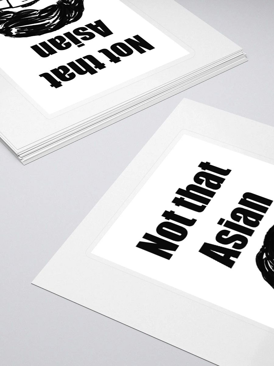 Not That Asian Sticker product image (13)