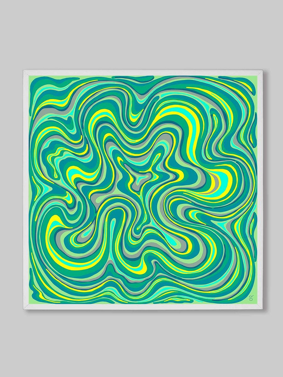 Psychedelic Canvas - Swirling Abstract Art - Stone No. 7 product image (112)