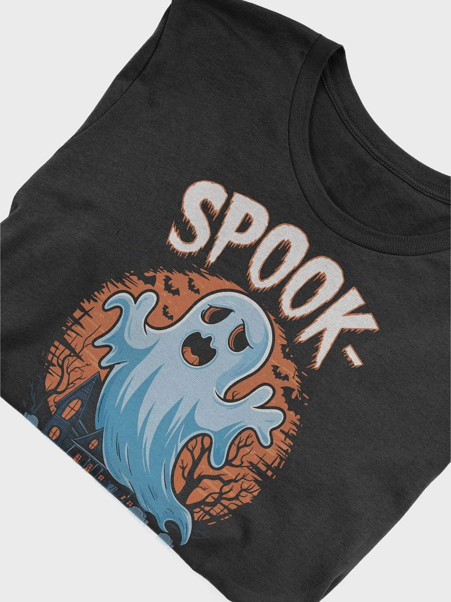 Spook-tacular Ghost Cartoon T-Shirt product image (6)