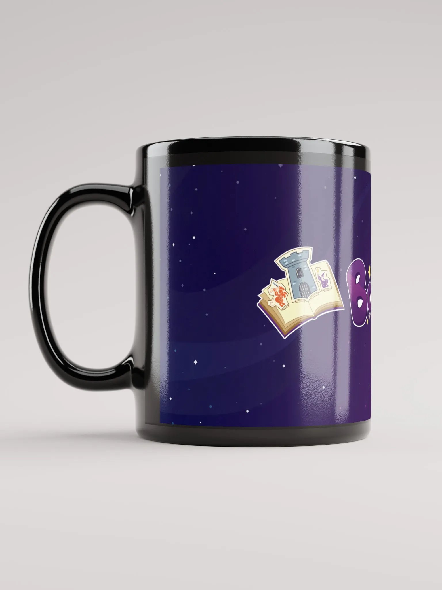 Booktower Logo Black Mug product image (6)