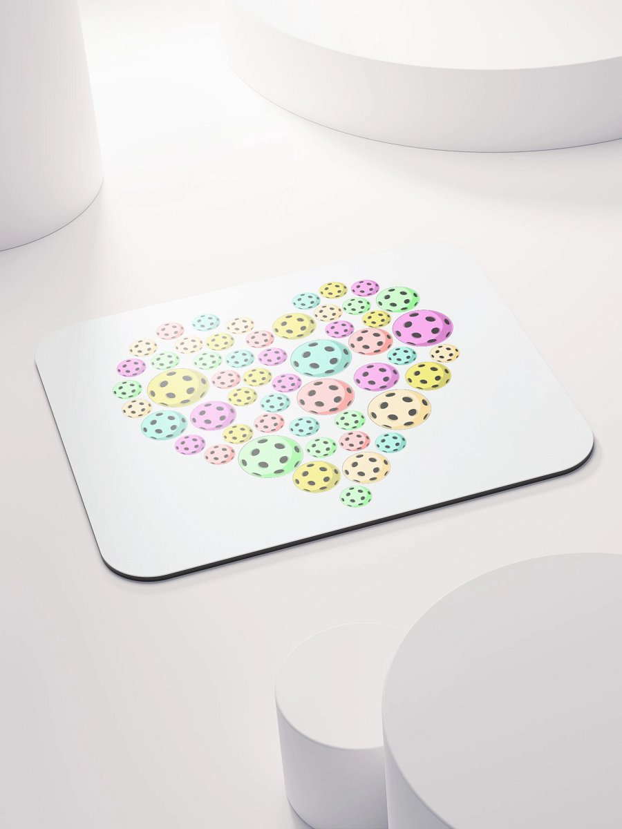 Heart Pickleball Colored Mouse Pad product image (4)
