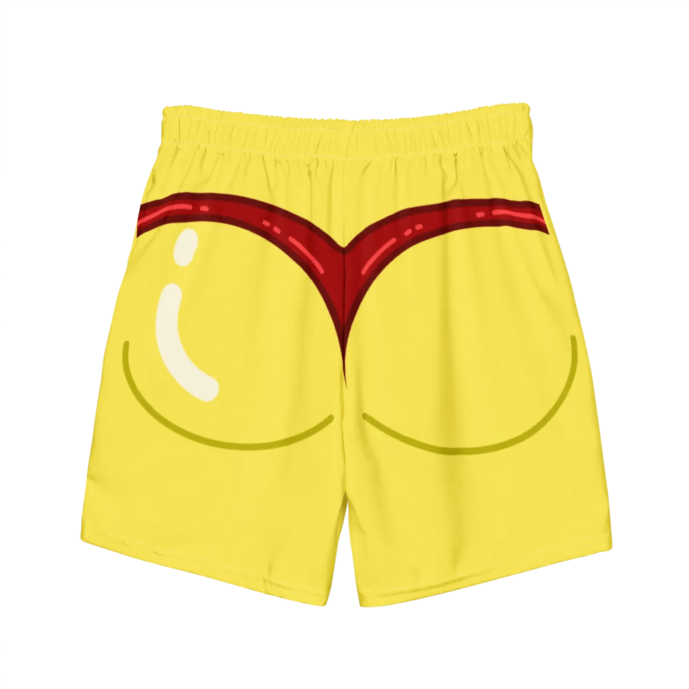 Lil Yellow Guy Th0ng Butt Swim Trunks product image (3)