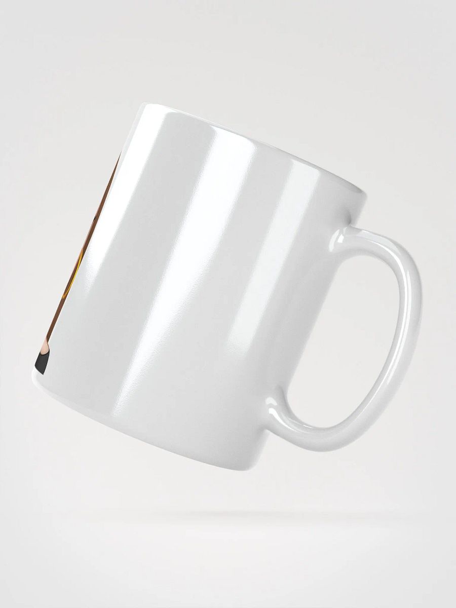 LitGirl Shush Emote White Mug product image (2)