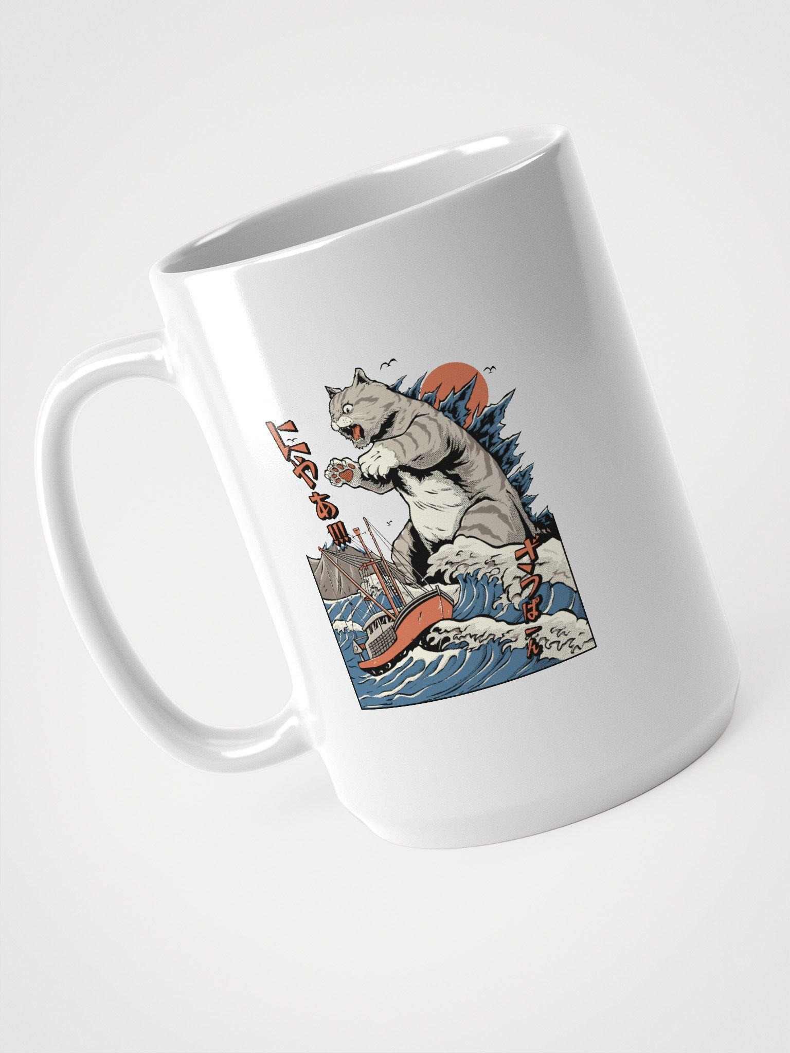 Roaring Catzilla Mug product image (4)