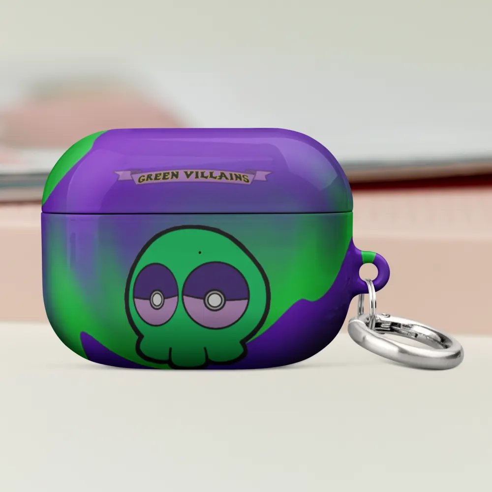 Green Skull Headphone Case product image (47)