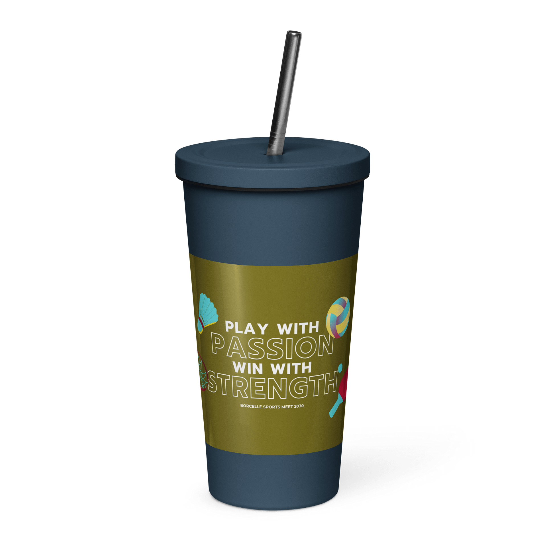 Passion & Strength Insulated Tumbler product image (1)