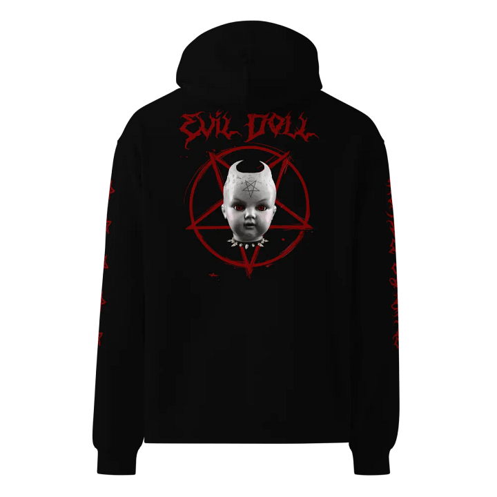 Evil Doll - Wickedly Beautiful - Unisex Oversized Hoodie product image (2)