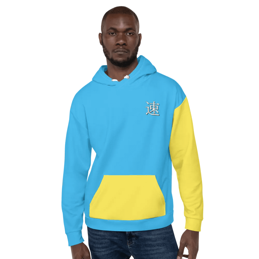 Biker Girl - Hoodie (Blue) product image (5)