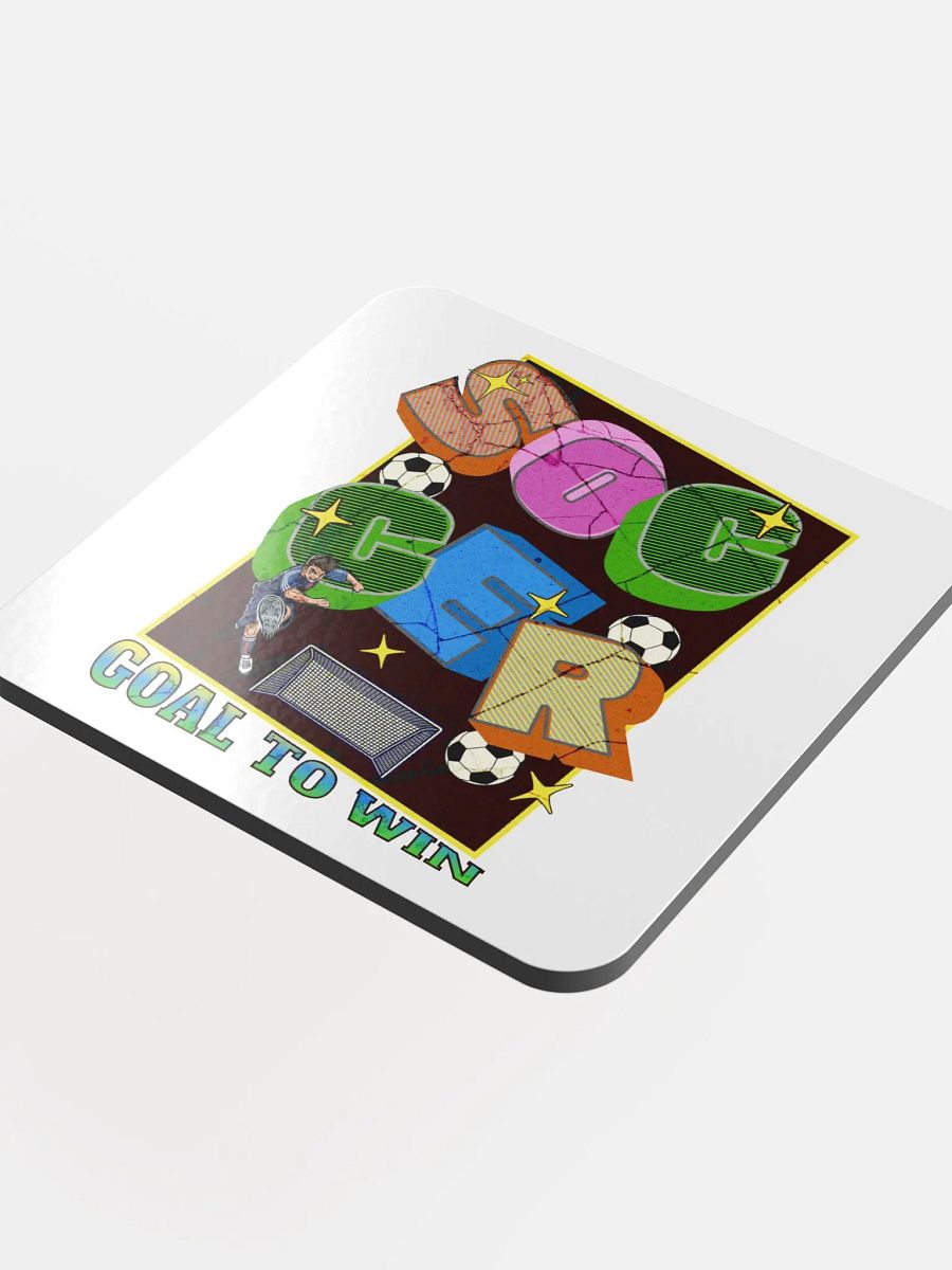 Goal To Win Soccer Sensation Coaster Set product image (4)