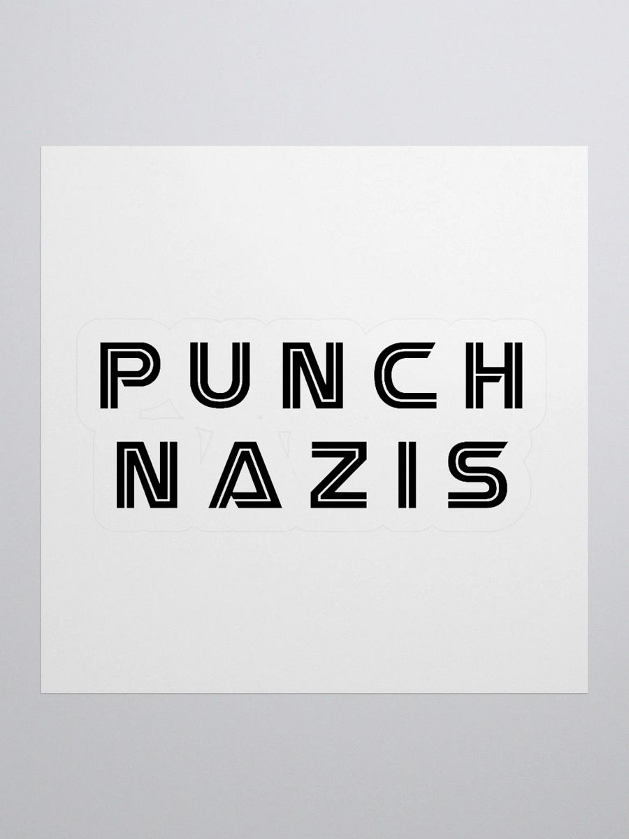 Punch Nazis Kiss Cut Stickers product image (3)