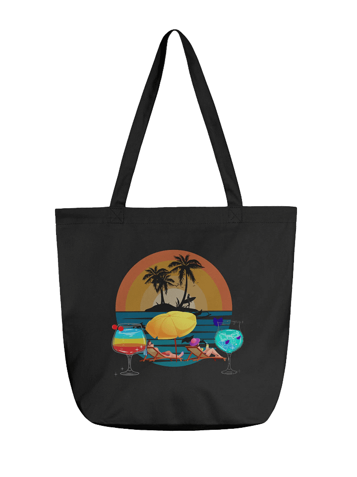 Tropical Sunset Eco Tote for friends colleagues ladies moms product image (1)