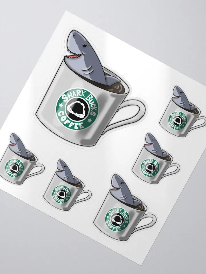 Shark Bucks 6Stickers product image (1)