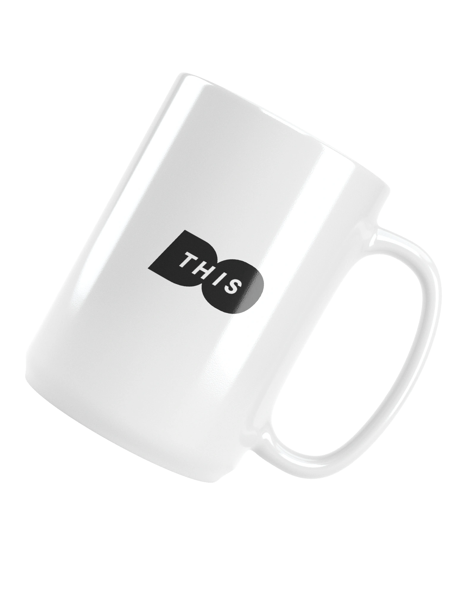 Bold White Mug product image (5)