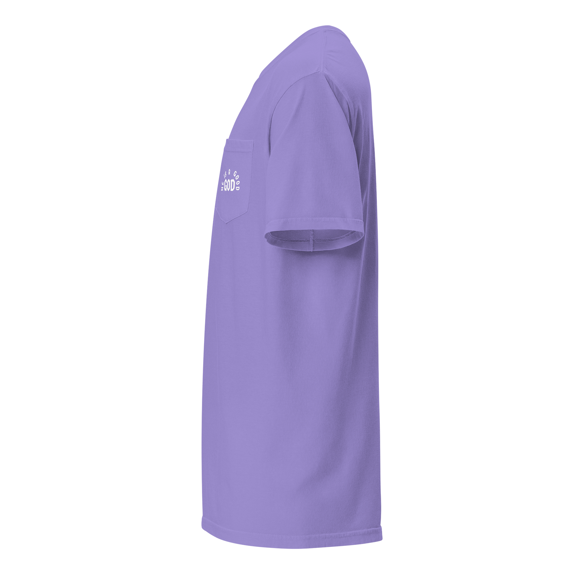 HE'S A GOOD GOD | Pocket Tee —  Arc, Print product image (3)