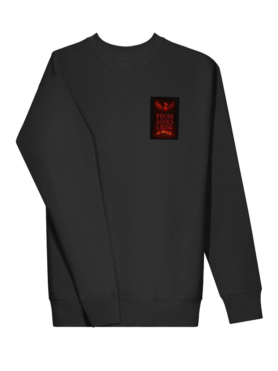 From Ashes I Rise - Premium Unisex Sweatshirt (Cotton Heritage – Modern Fit) product image (3)