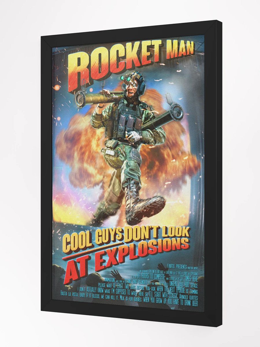 The Rocket Man Framed Poster product image (3)