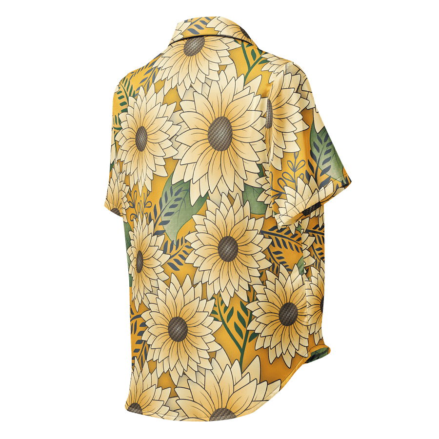 Bold Sunflower Floral Design Women's Pajama Top product image (2)