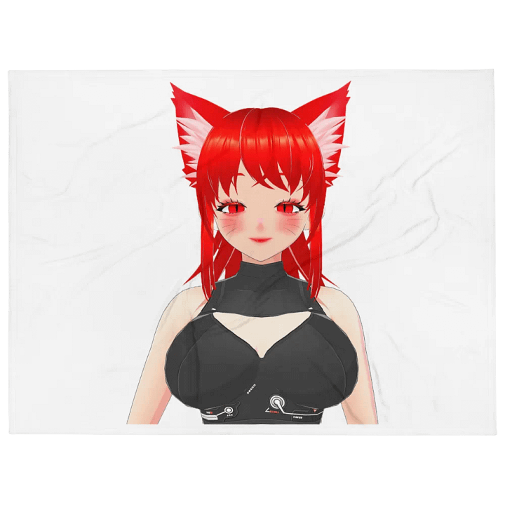 Foxy Red Throw Blanket product image (1)