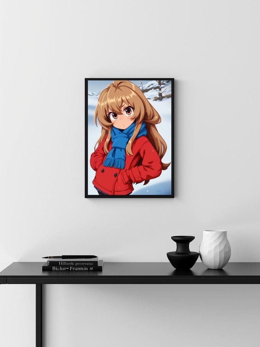 Toradora Taiga Winter Snow Tsundere – Glossy 8x10 Metal Print product image (3)