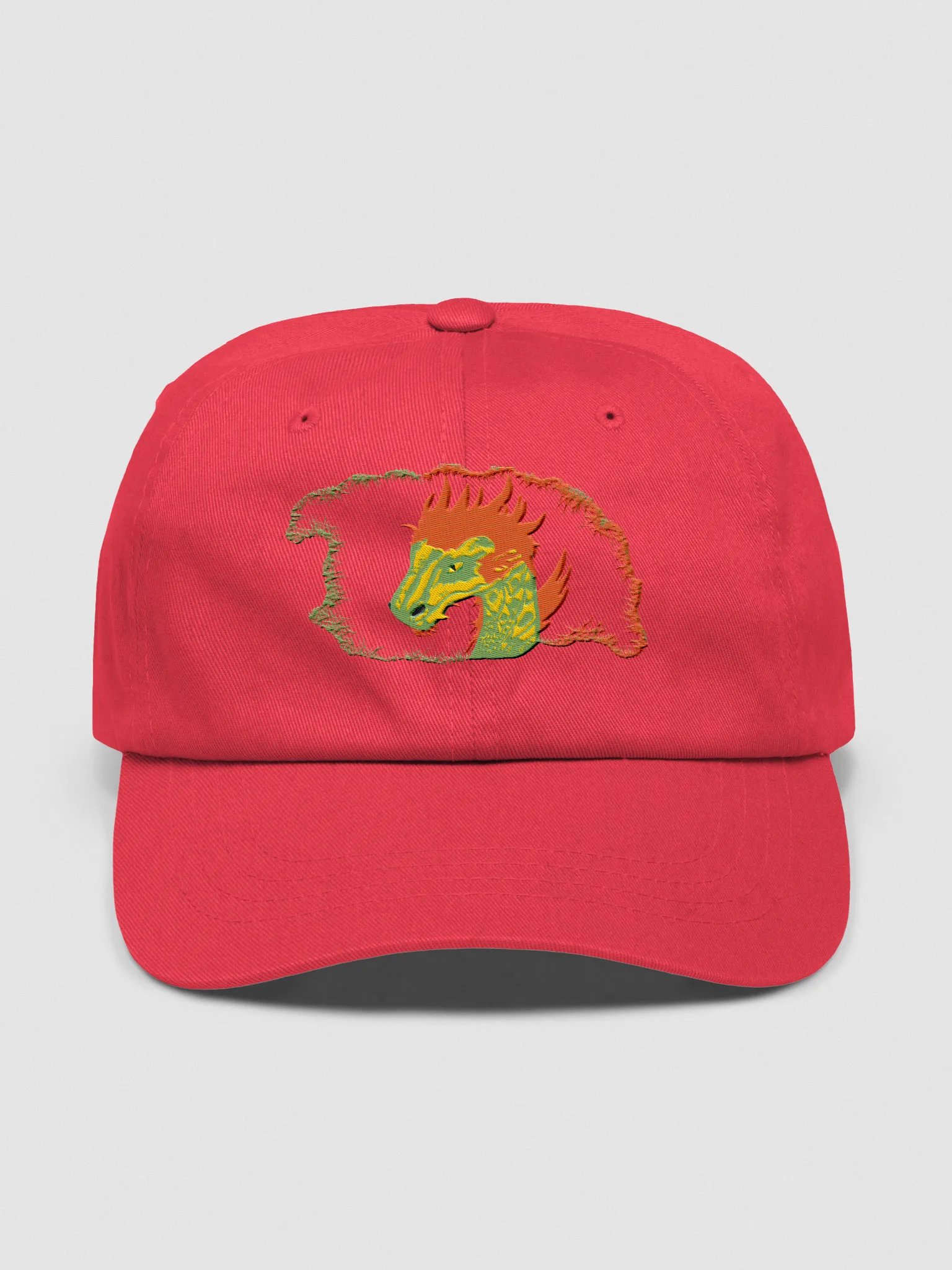 Vivid Dragon Unstructured Dad Hat product image (1)