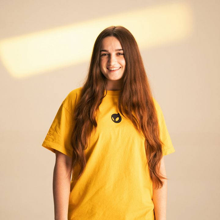 Dignitas Logo Tee - Yellow product image (2)