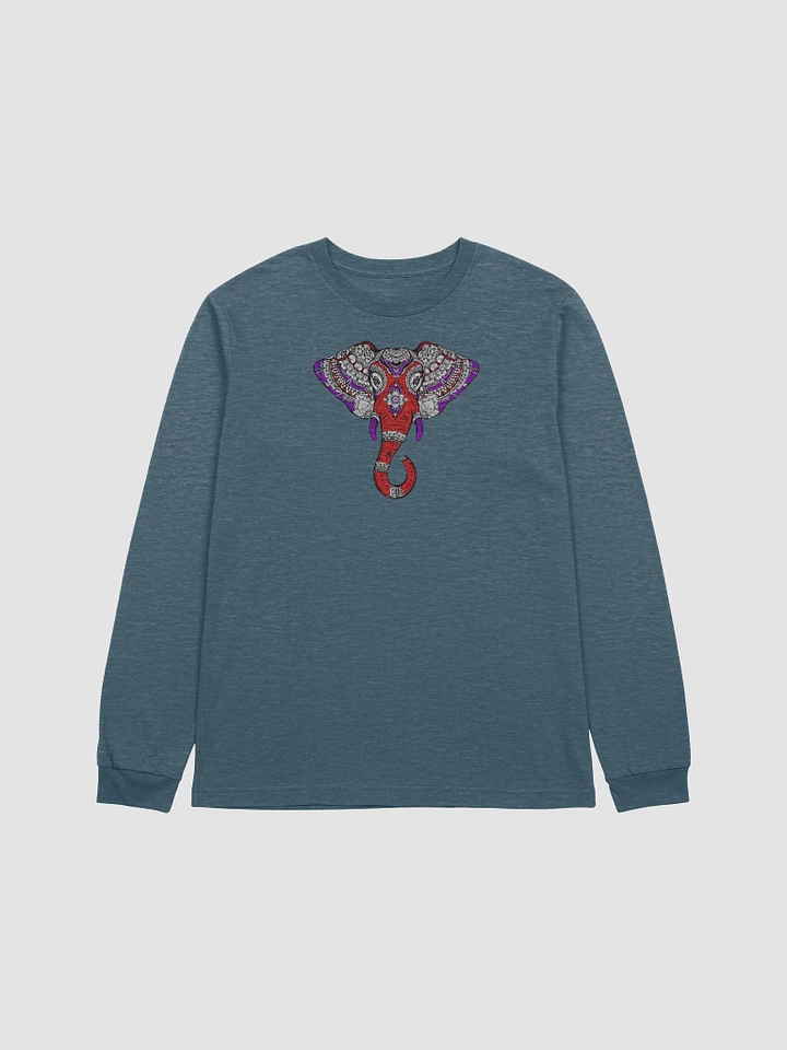 Indian Elephant LS T-shirt product image (2)