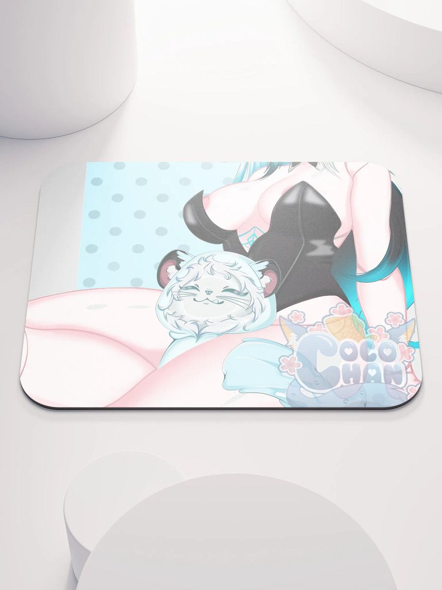 Snowy thighs Mousepad product image (1)