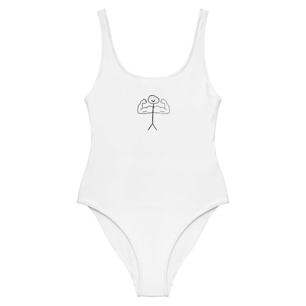 Bulk Up Vibes One-Piece Swimsuit product image (2)