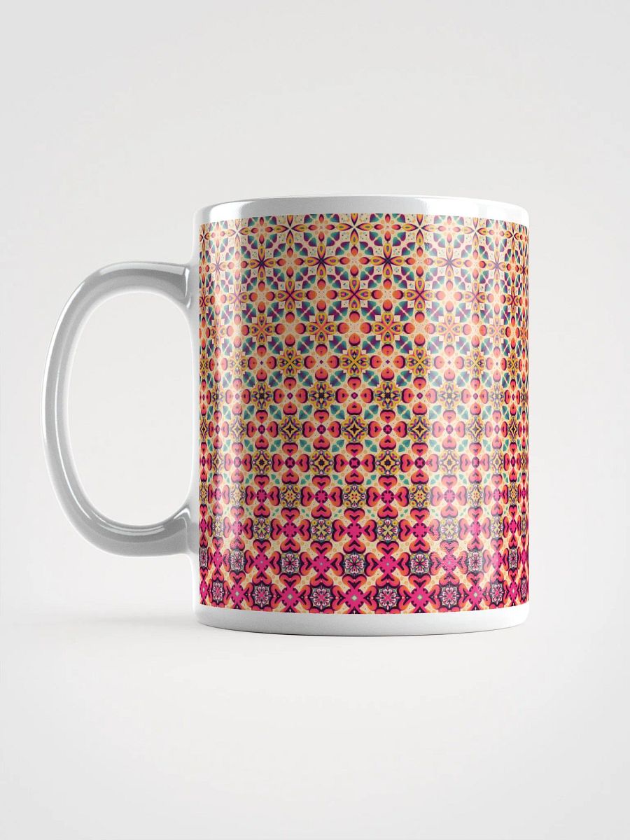 Romantic Intertwined Hearts & Flowers Ceramic Mug product image (6)