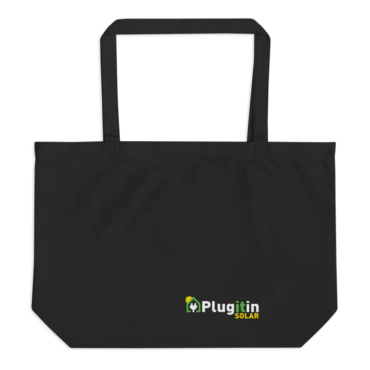Plug It In Solar High-Quality Organic Cotton Tote product image (1)