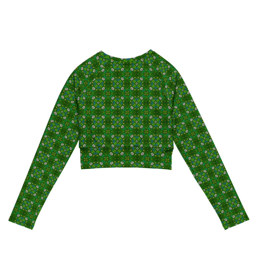 Symmetry Blooms Recycled Crop Top product image (10)