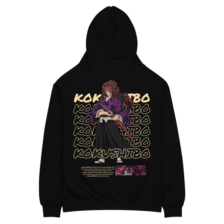 Premium Unisex Oversized Kokushibo Hoodie From Demon Slayer product image (2)