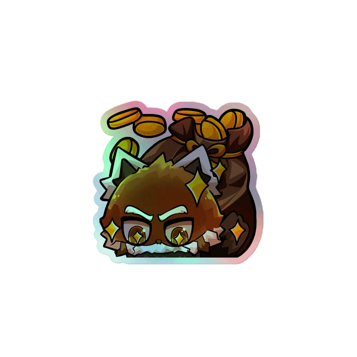Holographic Cash Sticker product image (1)