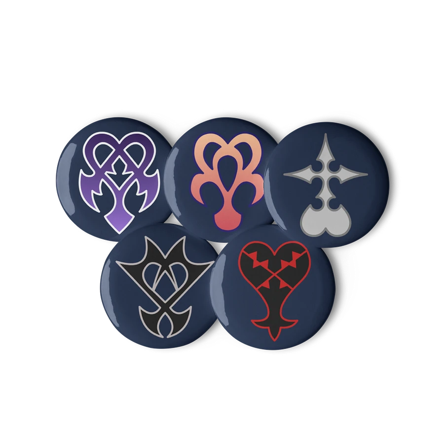 Kingdom Hearts Emblem Pin Set product image (7)