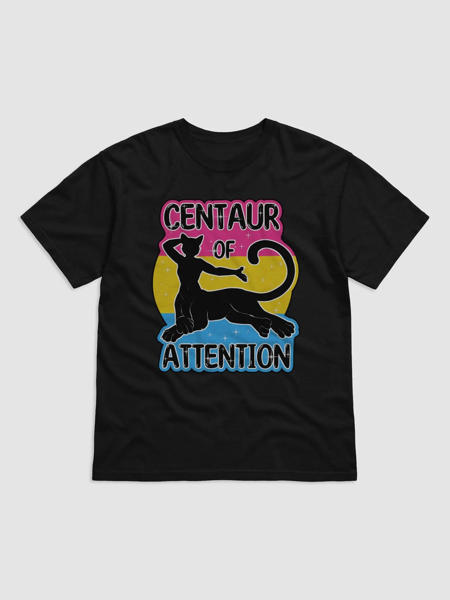 Pansexual Pride Centaur of Attention Graphic Tee product image (1)