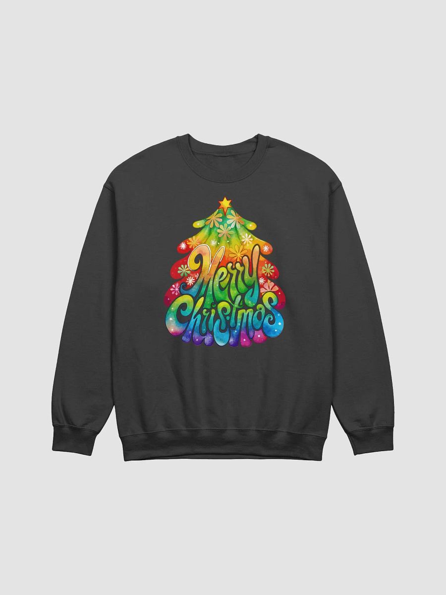 Festive Merry Christmas Tree Sweatshirt product image (2)